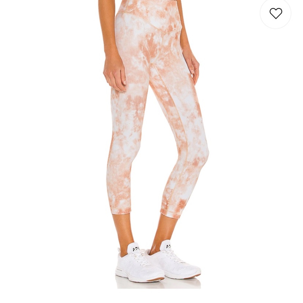 Zella Apricot Pink Cloud Tie Dye Leggings XXL